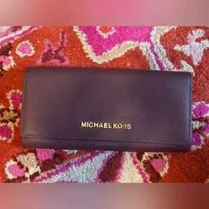 Michael Kors tri fold wallet